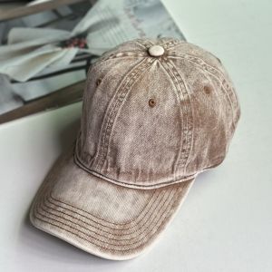 New Arrival Washed Distressed Baseball Cap Men and Women Couple Shopping Fashion Denim Peaked Cap Spring and Summer Leisure Sun Hat