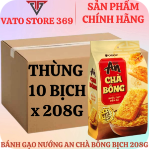 Bánh gạo nướng AN chà bông bịch 208g