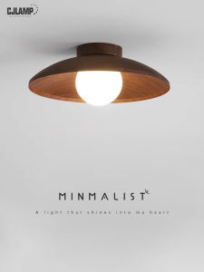 Đèn Trần Toàn Phổ Tối Giản Bằng Gỗ Phong Cách Nhật Bản Tối Giản Hiện Đại Đèn Trần Nhà Bếp Phòng Tắm Lối Vào Hành Lang Ban Công