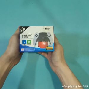 Dock sạc đơn Elite DOBE có đèn báo sạc cho tay cầm PS5 / PS5 Edge