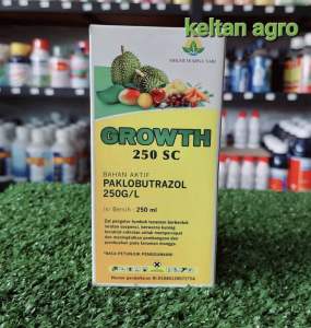 GROWTH 250 SC ( 250 ML ) ZPT Paklobutrazol pembesar umbi bawah merah