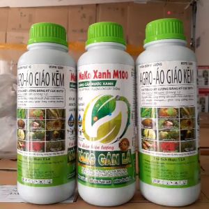 Phân bón Agro- Áo Giáp Kẽm- Mako xanh Chai 1 Lit- Quốc Nông Agrochem ÁO GIÁP KẼM ZINC Nông Nghiệp HG