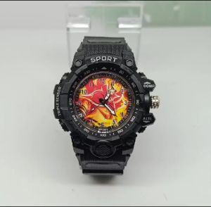 Jam Tangan Anak Karakter Naruto Baryon Mode Model Sport Anti Air