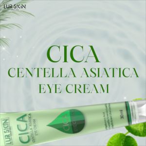 🔥ส่งฟรี ส่งไว🔥 LUR SKIN CICA EYE CREAM 30ml อายครีมใบบัวบก ครีมรอบดวงตา ลด ริ้วรอย แก้รอยคล้ำรอบดวงตา ลด ถุงใต้ตา ชุ่มชื้น ผิวกระชับ
