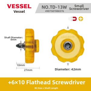 Vessel | Flat and Phillips Short Stubby Screwdriver
