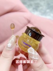 Hũ Son Dưỡng Cappuvini Kèm Cọ Chiết Xuất Mật Ong Son Hũ Dưỡng Ẩm Giúp Đôi Môi Căng Mọng Mềm Mịn Thiết Kế Vỏ Siêu Cute TIDO TIDO