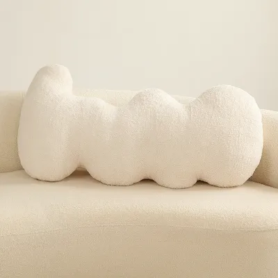 Flower Design Simple Style Sofa Cushion Pillow