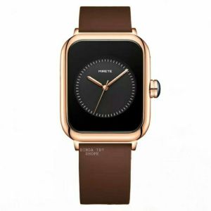Jam Tangan Wanita Mirete Analog Original Tahan Air Strap Rubber Persegi | Jam Tangan Kasual Wanita Analog Mewah Elegan Sporty DiJamin Sesuai Foto Realpict