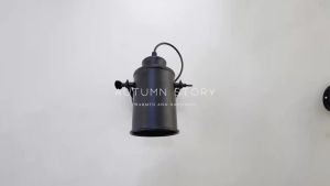 Industrial Wall Lamp Vintage Wall Light Retro Home Decor Fixture Rustic Interior Iron Wall Sconce For Bedroom Balcony Hallway