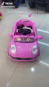 Remote Control Rechargeable Car For Kids Ride On with Music and Light Electric Car For Kids Remote