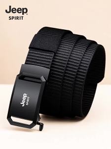 Jeep | Mens Automatic Buckle Canvas Belt
