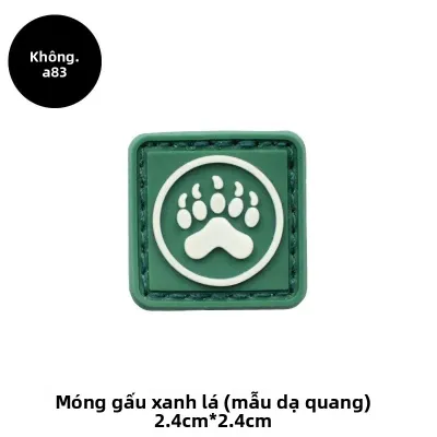 Miếng Dán PVC Mềm Dẻo Phát Sáng Trong Bóng Tối Hình Que Phép Thuật Dễ Thương Tạo Động Lực Dùng Cho Áo Khoác Và Quần Áo