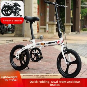 BONINGYU | Foldable Speed Change Bicycle for Children and Adults
