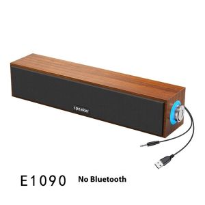 Flying Bear e1090 máy tính đa phương tiện âm thanh Máy tính để bàn USB Loa gỗ máy tính xách tay Máy tính để bàn loa kép phiên bản bluetooth có dây