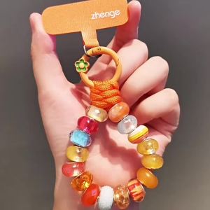 ZHENGEGE | High Aesthetic Original Handmade Mobile Phone Chain Pendant Anti-Loss Decorative