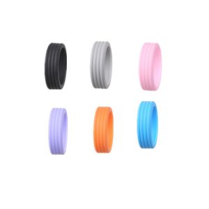 AUK 8PCS/Set Luggage Wheels Protectors Silicone Reduce Noise Cover Luggage accessories