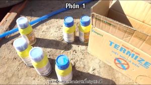 Thuốc diệt mối cả đàn TEMIZE 200SC chai 1 lít Không mùi phòng mối cho công trình