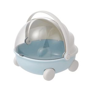 Doll Stroller Storage Box Doll Decor for Labubu Space Module Doll Sleep Cradle Cart Dolls Bed Furniture Accessorie Birthday Gift