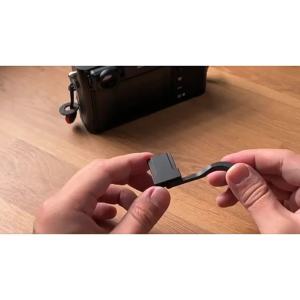 2024 For Fujifilm X100Vi X-100VI Metal Hot Shoe flip Thumb Up Camera Hand Grip fold Thumb Rest Finger accessory