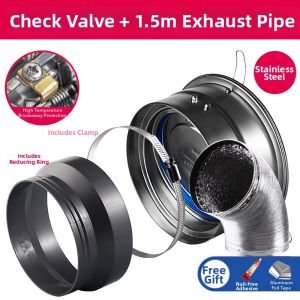 Submarine | Smoke Prevention Check Valve for Kitchen Range Hood