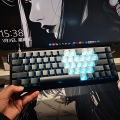 Keycaps Jet75 Black Fog Transparent Side-Engraving Magnetic Axis Customizable Keycaps for Mechanical Keyboard Readson. 