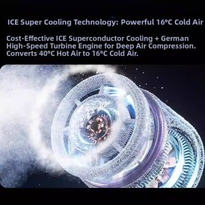 Portable Handheld Cooling USB Rechargeable High Wind Power Office Desktop Student Dormitory Super Long Battery Life Miniature Outdoor Temperature Reduction Weapon T2906