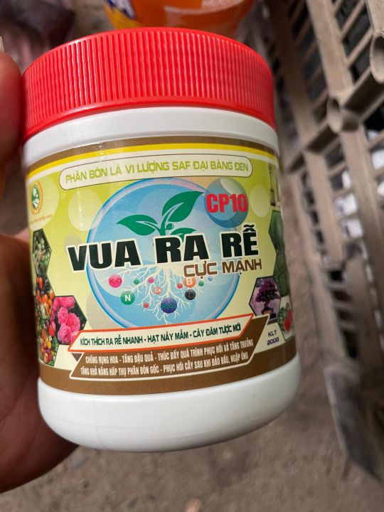 Vua ra rễ cực mạnh CP 10 - lọ 200gram - Phân bón lá vi lượng đại bàng ...