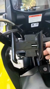 Aluminum Alloy Bike Phone Holder 360 Degree Adjustable for 4-7 Inch Phones Secure Mount for Motorcycle Bicycle Handlebar 20-30mm