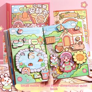 MINGZHUO | Magnetic Silent Activity Book DIY Stick-on Decorative Pages
