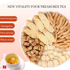 👍元气四宝茶 Nutritious And Nourishing Tea Enhance Vitality And Replenish Qi And Blood Herbal Tea Enhance Immunity Beauty Detoxification And Weight Loss Tea Relieve Fatigue
