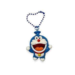 Gantungan Kunci Karakter Doraemon Keychain Lucu Handmade Clay Cartoon Kartun Anak Resin Fashion