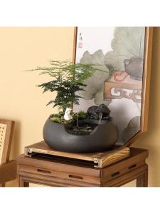 FENGHONGTAO | Creative Flowing Water Mini Fountain Decor