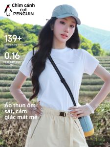 Penguin | Áo Thun Thể Thao Hai Mảnh Drying Nhanh Giảm Eo