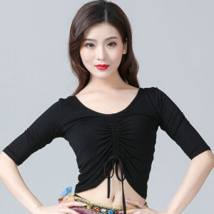 2023 New Modale Belly Dance Outfit Practice Costume Performance Clothes Set Womens Sport Yoga Fitness Fans Supplies