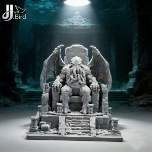 Mô Hình Ngai Vàng Cthulhu 1 Món Tượng Phong Cách Lovecraft Không Khí U Tối Đồ Trang Trí Nhà Cửa Đồ Sưu Tầm Búp Bê Để Bàn Và Kệ Sách