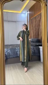 Citra Pakis Fashion - Melanie Setelan Wanita Ceruty Kekinian Oneset Baju Kondangan Wanita Terbaru