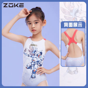 Zoke Trang Phục Bơi Lội Trẻ Em Chuyên Nghiệp Cho Bé Gái Quần Áo Bơi Lội Một Mảnh Nhanh Khô Nhanh Cho Bé Gái Từ 6-12 Tuổi