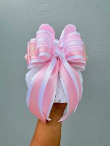 เน็ตติดผมสีชมพู5ชั้นhandmade