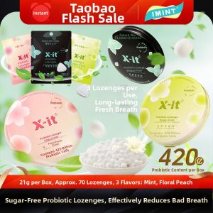IMINT | Sugar Free Probiotic Breath Freshener Mint Candy