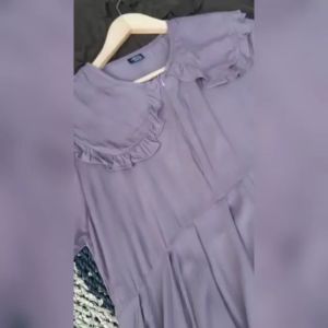 Gamis Alana Terbaru Rayon Polos Kerah | Homeydress Rayon Premium | Dress Daily Rayon Polos Premium