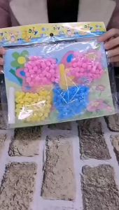 MAINAN DIY POMPOM PAINTING MAINAN TEMPEL POMPOM EDUKASI ANAK DAN KARYA SMART TOYS DIY POMPOM ART AND CRAFT