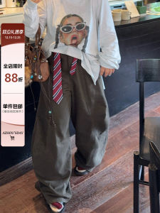 Quần Jeans Ống Rộng Denim Cạp Cao Quần Dài Thường Ngày Cho Nữ Mùa Thu Quần Dài Cỡ Lớn Thiết Kế Cảm Giác Thoải Mái