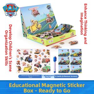 XIAOSHUGUOGUO | Educational Magnetic Puzzle for Toddlers 2-3-4-6 Years
