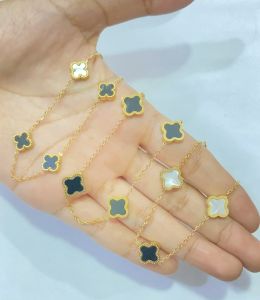 ✨Murah Pol✨Gelang Kaki Clover Titanium Anti Karat Untuk Wanita Korea Four Leaf GLK22