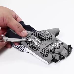 1Pair Cycling Bike Gloves5MM Padded Half Finger Bicycle GlovesSummer Road Bike Gloves for CyclingRunningWorking Out