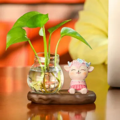 RUIJIE | Creative Hydroponic Lovely Home Decor Vase