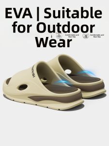 RUNROU | Comfortable Slip Resistant Odor-Controlling Thick Sole Sandals