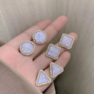 Elegant Floral Stud Earrings Womens Fashion Sensation Fresh Outburst Alloy Plated Silver Gold Pair of Ear Jewelry Accessories