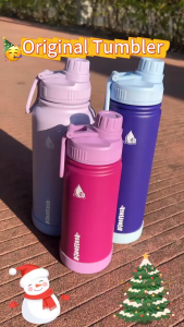 AqueFlasks 16oz/22oz/32oz Water Bottled With Free ParacordHandle Silicone Boot Accessories Tumbler Hot and Cold Vacuumflask