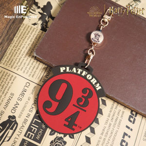 Magic EnPowered Harry Potter Silicone Bus Tag Keychain Access Card Holder Storage Organizer Anime Cartoon Collectible
